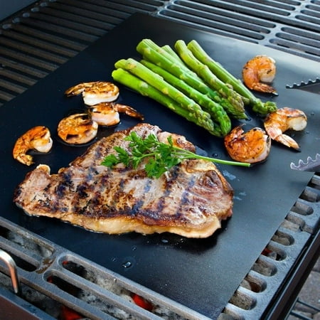Reusable Make Grilling Easy BBQ! BBQ GRILL MAT set of 2 sheets Non-stick Reusable Make Grilling Easy BBQ! BBQ GRILL MAT set of 2 sheets Non-stick